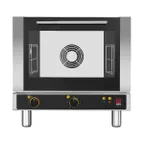 image of Tecnoeka EKFA 312 S1 Single Deck Electric Convection Oven with Dials / Buttons Contols