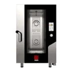 image of Tecnoeka MKFA 1111 TS Half Size 11 Pan Electric Combi Oven w/ Touchscreen Contorls
