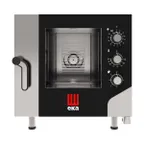 image of Tecnoeka MKFA 511 S Half Size 5 Pan Electric Combi Oven w/ Electro-Mechanical Controls, Boilerless, 208/240V