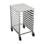 image of Winholt AL-1810-H-PT Mobile Half Size End Load Pan Rack w/ (10) 18" X 26" Pan Capacity