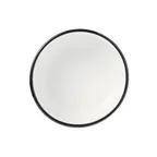 image of Libbey 114309 Round Bowl, 4" Dia x 2-1/8" H, 7 oz Capacity, Black Porcelain - Case
