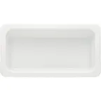 image of Libbey 630261312000000 China Food Pan – GN 1/3 (64 oz) Porcelain, 12-3/4"W x 7"W, Microwave Safe