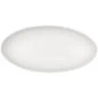 image of Libbey 630622812000000 Oval Porcelain Relish Dish 11" W x 5-3/8" D x 1-1/2" H Microwave Safe - 1/Case