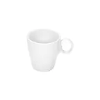 image of Libbey 641525812000000 Porcelain Cup 2.7 oz 2-2/7" Dia Oven/Microwave/Freezer/Dishwasher Safe - Case