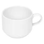 image of Libbey 646512512000000 China Cups, 8.5 oz (3.38" Dia.) Stackable, Oven/Microwave Safe - 12/Case