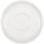 image of Libbey 654692012000000 - Round Porcelain Saucer 5.5" Dia x 1" H, Oven Microwave Freezer Safe - Case