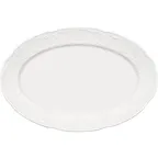 image of Libbey 657202812000000 Porcelain Platter, 11" x 7-2/7", Microwave/Freezer/Dishwasher Safe - Case