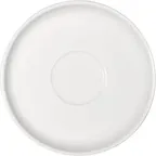 image of Libbey 662691812000000 Saucer, 5-3/4" Dia x 5/8" H, Porcelain, Oven/Microwave/Freezer Safe - Case