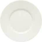 image of Libbey 669001762000000 - 6½" Round Porcelain China Plate, Oven Microwave Freezer Safe - 1/Case
