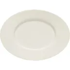 image of Libbey 669201862000000 Porcelain Platter 7" x 5-1/8" Oven/Microwave/Freezer/Dishwasher Safe - 1/Case