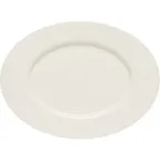 image of Libbey 669202462000000 Oval Platter 9" x 6" Porcelain Oven/Microwave/Freezer Dishwasher - 1/Case