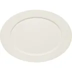 image of Libbey 669203862000000 Oval Platter 15" x 11" Porcelain Oven/Microwave/Freezer Safe - 1/Case