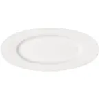 image of Libbey 670203012000000 Oval China Platter 11" x 5" Porcelain, Microwave & Freezer Safe - 1/Case