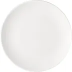 image of Libbey 671121512000000 6" Round Porcelain China Plate, Oven Microwave Safe, Dishwasher Safe - Case