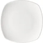 image of Libbey 671191512000000 Square China Plate, 5-1/3" Coupe, Porcelain, Oven Freezer Safe - Case
