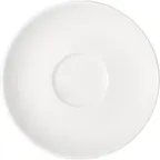 image of Libbey 671691812000000 Saucer, 6" Diameter Porcelain, Oven Microwave Safe, Dishwasher Safe - Case