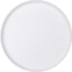 image of Libbey 676182812000000 China Plate, 11" Round Porcelain, Microwave & Freezer Safe, Safe - 6/Case