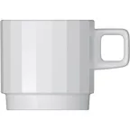 image of Libbey 676522512000000 - 8.5 oz Porcelain Cup, 3" Diameter, Stackable, Microwave Safe - Case