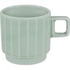 image of Libbey 6765225B1000000 - 8.5 oz (3") China Cup, Sea, Stackable, Microwave Safe - Case