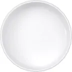 image of Libbey 676571512000000 - 20.3 oz Porcelain Bowl, 6" Dia x 1-6/7" H, Microwave/Freezer Safe - Case