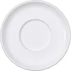 image of Libbey 676690912000000 China Saucer, Round Porcelain 5-1/8" Dia x 4/5" H, Microwave Safe - Case