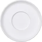 image of Libbey 676692012000000 Saucer 6-2/9" Dia x 5/6" H Porcelain Microwave Freezer Dishwasher - 1/Case