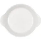 image of Libbey 678851112000000 - Round Porcelain Au Gratin Dish, 6.3" Dia, 10.8 oz, Oven/Microwave Safe - 12/Case