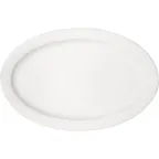 image of Libbey 690203212000000 Oval China Platter, 12" x 8" Porcelain, Microwave & Freezer Safe - Case
