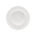 image of Libbey 692012812000000 Deep Rim Porcelain Plate, 11" Diameter, 16.9 oz, Oven/Microwave/Freezer Safe