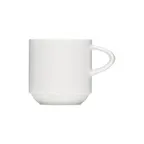 image of Libbey 692512512000000 - 8.5 oz Porcelain Cup, 3" Diameter, Stackable, Microwave Safe - 12/Case