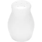 image of Libbey 699401013000000 Salt Shaker, 1-6/7" Dia x 2-5/7" H, Porcelain, Oven/Freezer Safe - Case
