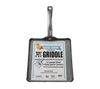 image of Uniworld UGT-RM1111 Square Steel Stove Top Griddle, 11" x 11" Single Burner for Home and Camping