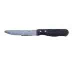 image of Adcraft GSK-62 Gaucho™ Steak Knife, 9-3/4" Length, 6" Blade, Black Polypropylene Handle - 1 Dozen