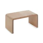 image of American Metalcraft LMR6 - Maple Wood Riser, 8" W x 12-3/8" D x 6-3/8" H, Brown, 5"-8" Height