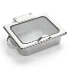 image of American Metalcraft SYNSRECHM16 Stainless Steel Chafing Dish, 6-1/2 Qt, 13-1/4"W x 15-1/2"D x 4-3/4"H