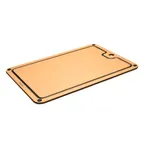 image of Browne USA 74791700 Serving Board, 9-1/8" W x 12" D x 1/4" H, Juice Channel, 350°F, Dishwasher Safe