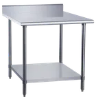 image of Dukers Appliance Co DCSTW-3024B Stainless Steel Top 24" - 27" Work Table