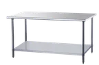 image of Dukers Appliance Co DCSTW-3036 Stainless Steel Top 36" - 38" Work Table