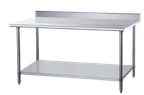 image of Dukers Appliance Co DCSTW-3048B Stainless Steel Top 40" - 48" Work Table