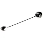 image of Frieling 0161 Coffee Scoop & Stirrer – 2 Tbsp, 11"W x 1.5"D x .56"H, Stainless Steel, Insulated