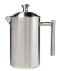 image of Frieling 0182 Commercial French Press, 16 oz (0.5 Qt), Insulated, Dishwasher Safe, Stainless Steel