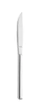 image of Amefa 117000B000315 - Steak Knife, 9-1/8" Mirror, 13/0 Stainless Steel, Handle, Metropole - 1 Dozen