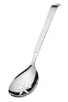 image of Amefa 131900B000245 - Slotted Serving Spoon, 12‑7/16" Length, 18/10 Stainless Steel, Finish - 1/Case