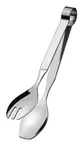 image of Amefa 131900B000258 - Serving Tongs, 7 7/8" (20 cm) 18/10 Stainless Steel, Satin/Mirror Finish