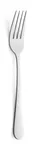 image of Amefa 141000B000320 Dinner Fork - 8-1/8" Mirror Finish Fork, 18/10 Stainless Steel - 1 Dozen