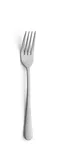 image of Amefa 141024B000320 Dinner Fork, 8-1/8" Stonewash Finish, 18/10 Stainless Steel, 0.09 lb - 1 Dozen
