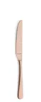 image of Amefa 1410AEB000335 Dessert Knife - 8" Austin PVD Copper, 13/0 Stainless Steel, 8-3/8" - 1 Dozen