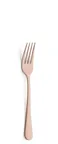 image of Amefa 1410AEB000340 Dessert Fork, 7"-3/16, 18/10 Stainless Steel, Austin PVD Copper Finish - 1 Dozen