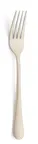 image of Amefa 1410AVB000320 Fork, 8-1/8" Satin Finish, 18/10 Stainless Steel Austin PVD Champagne - 1 Dozen