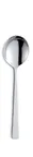 image of Amefa 193300B000350 Soup Spoon, 7-7/16" Mirror, 18/10 Stainless Steel, Bliss - 1 Dozen